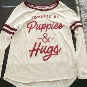Powered by Puppies & Hugs Justice Shirt
